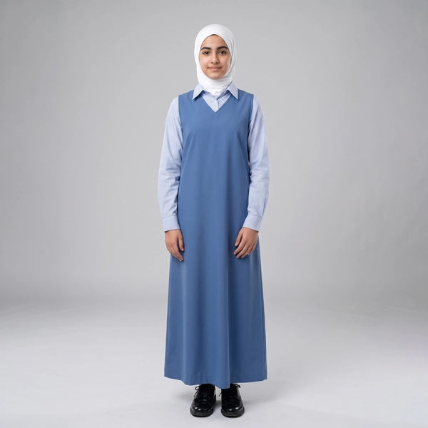 Girls Embroidered Maxi Dress