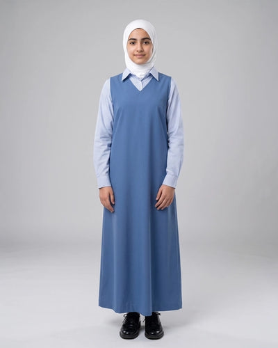 Girls Embroidered Maxi Dress