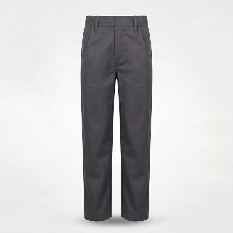 Boys Casual Grey Jogger Pants
