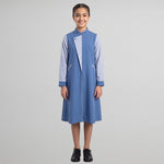 Girls High Neck Traditional Dress